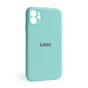 Чохол Full Silicone Case для Apple iPhone 12 sea blue (21) закрита камера