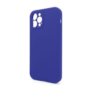 Чохол Full Silicone Case для Apple iPhone 12 Pro Max purple (34) закрита камера (без логотипу)