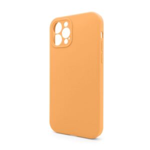 Чохол Full Silicone Case для Apple iPhone 12 Pro Max papaya (49) закрита камера (без логотипу)