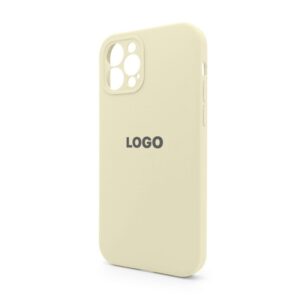Чохол Full Silicone Case для Apple iPhone 12 Pro antique white (10) закрита камера