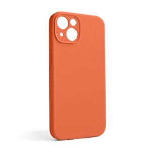 Чохол Full Silicone Case для Apple iPhone 13 apricot (2) закрита камера (без логотипу)