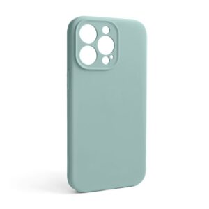 Чохол Full Silicone Case для Apple iPhone 13 Pro turquoise (17) закрита камера (без логотипу)