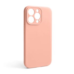 Чохол Full Silicone Case для Apple iPhone 13 Pro grapefruit (61) закрита камера (без логотипу)