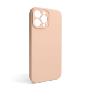 Чохол Full Silicone Case для Apple iPhone 13 Pro Max nude (19) закрита камера (без логотипу)