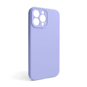 Чохол Full Silicone Case для Apple iPhone 13 Pro Max lilac (39) закрита камера (без логотипу)