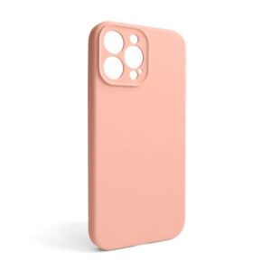 Чохол Full Silicone Case для Apple iPhone 13 Pro Max grapefruit (61) закрита камера (без логотипу)