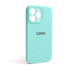 Чохол Full Silicone Case для Apple iPhone 13 Pro sea blue (21) закрита камера
