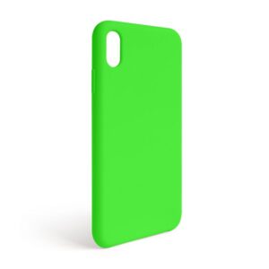 Чохол Full Silicone Case для Apple iPhone Xr shiny green (40) (без логотипу)