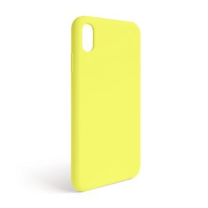 Чохол Full Silicone Case для Apple iPhone Xr flash lime (41) (без логотипу)