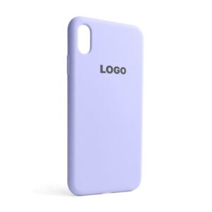 Чохол Full Silicone Case для Apple iPhone Xs Max lilac (39)