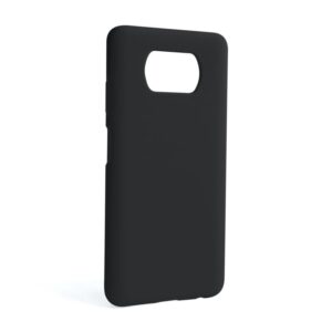 Чохол Full Silicone Case для Xiaomi Poco X3 Pro black (18) (без логотипу)