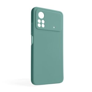 Чохол Full Silicone Case для Xiaomi Poco X4 Pro turquoise (17) (без логотипу)