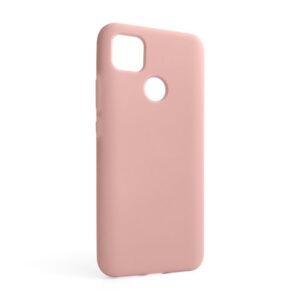 Чохол Full Silicone Case для Xiaomi Redmi 9C light pink (12) (без логотипу)