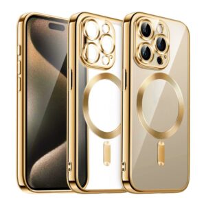 Чохол з функцією MagSafe для Apple iPhone Xr gold (3)