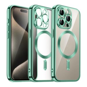 Чохол з функцією MagSafe для Apple iPhone 16 Pro green (05)