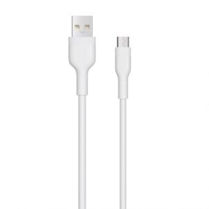 Кабель USB WALKER C350 Micro white
