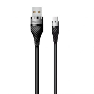 Кабель USB WALKER C735 Micro 2м black