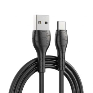 Кабель USB XO NB240 2.4A Type-C black