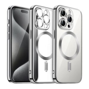 Чохол з функцією MagSafe для Apple iPhone Xr silver (10)