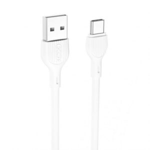 Кабель USB XO NB200 Type-C Quick Charge 2.1A white