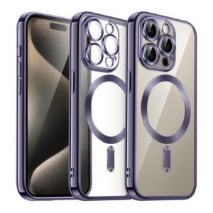 Чохол з функцією MagSafe для Apple iPhone 15 violet (2)